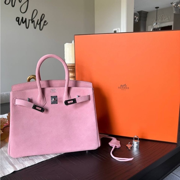 White Crop Top and Pink Handbag - Picture 2 of 8